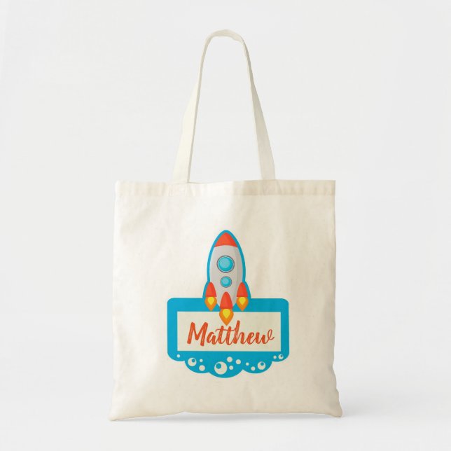 Bolso De Tela Roca espacial (Frente)