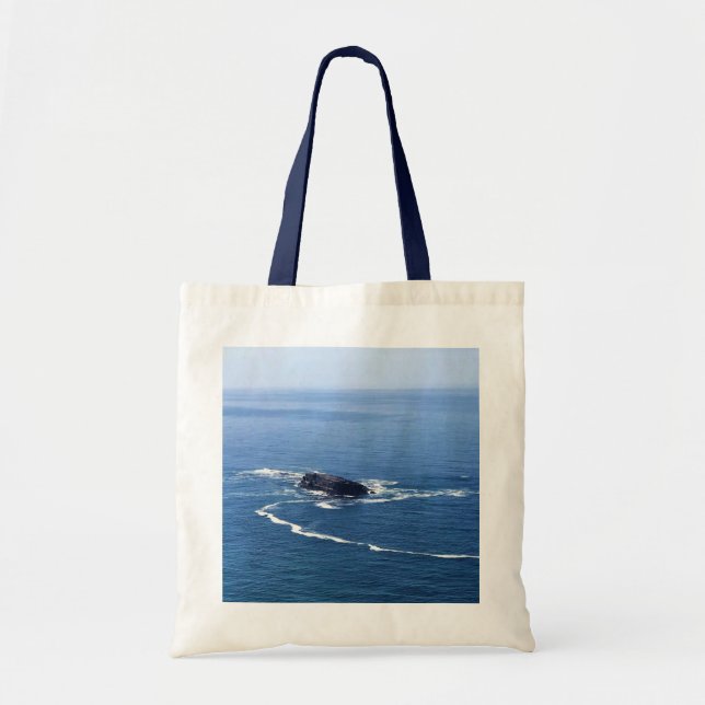 Bolso De Tela Roca Otter, Cabo Foulweather, Newport, Oregón (Frente)