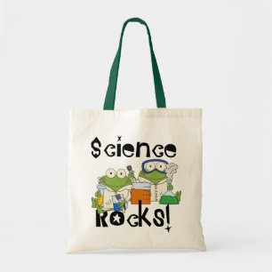 Bolso De Tela Rocas de la ciencia de las ranas