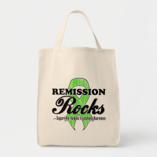 Bolso De Tela Rocas de remisión - Conciencia sobre el linfoma no