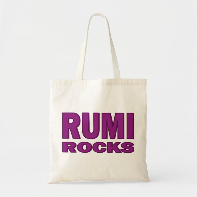 Bolso De Tela Rocas de Rumi (Frente)