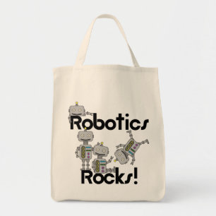 Bolso De Tela Rocas robóticas