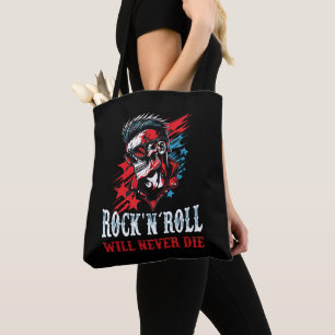 Bolso De Tela Rock and Roll