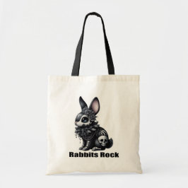 Bolso De Tela Rock de conejo