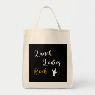 Bolso De Tela Rock de las damas del almuerzo