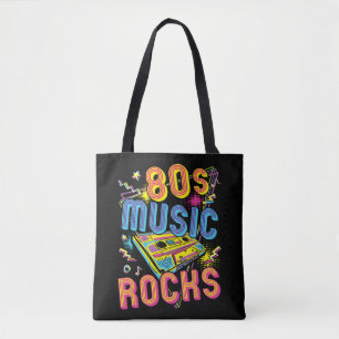 Bolso De Tela Rock de los años 80 rock de los 80