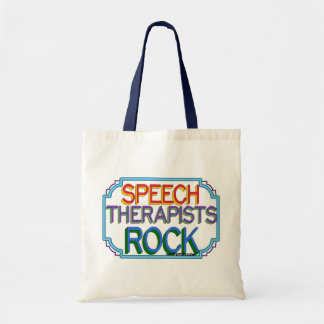 Bolso De Tela Rock de los terapeutas del habla