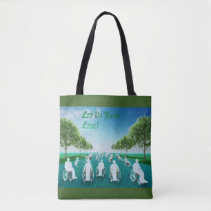Bolso De Tela Rock Life