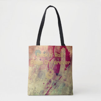 Bolso De Tela Rock N Roll Music Forever Love Classic Legend Vibe