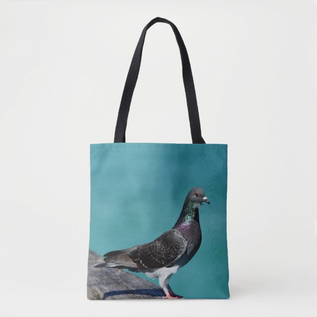 Bolso De Tela Rock Pigeon (Anverso)