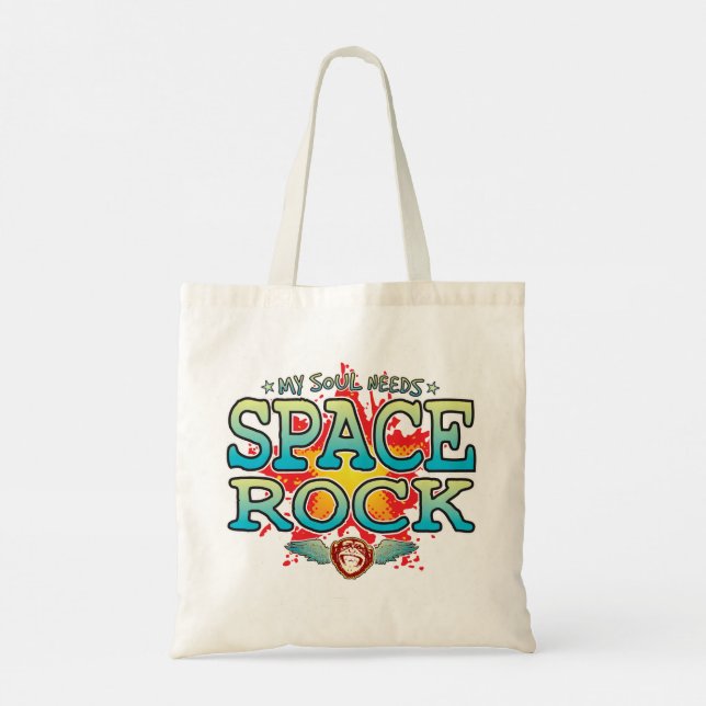 Bolso De Tela Rock Soul Tote Bag (Reverso)