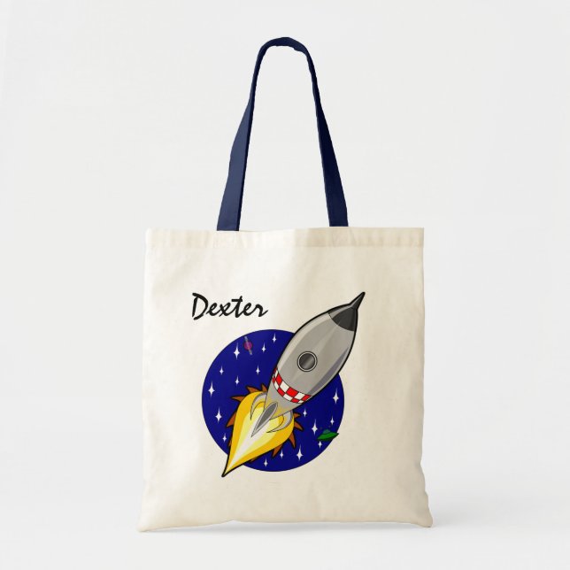 Bolso De Tela Rocket (Frente)