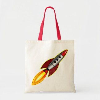 Bolso De Tela Rocket retro