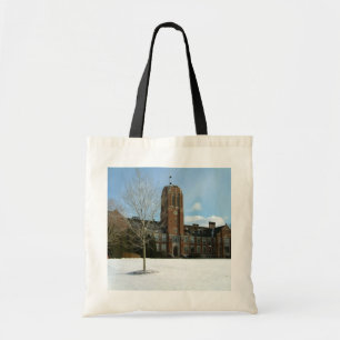Bolso De Tela Rockwell en invierno en Grove City College