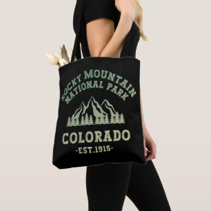 Bolso De Tela Rocky Mountain National Park Colorado USA Gradient