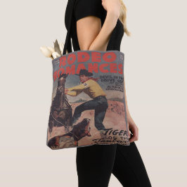 Bolso De Tela Rodeo Occidental Cowboy Calf Roping Rodeo Romance