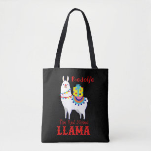 Bolso De Tela Rodolfo La Nosed Llama