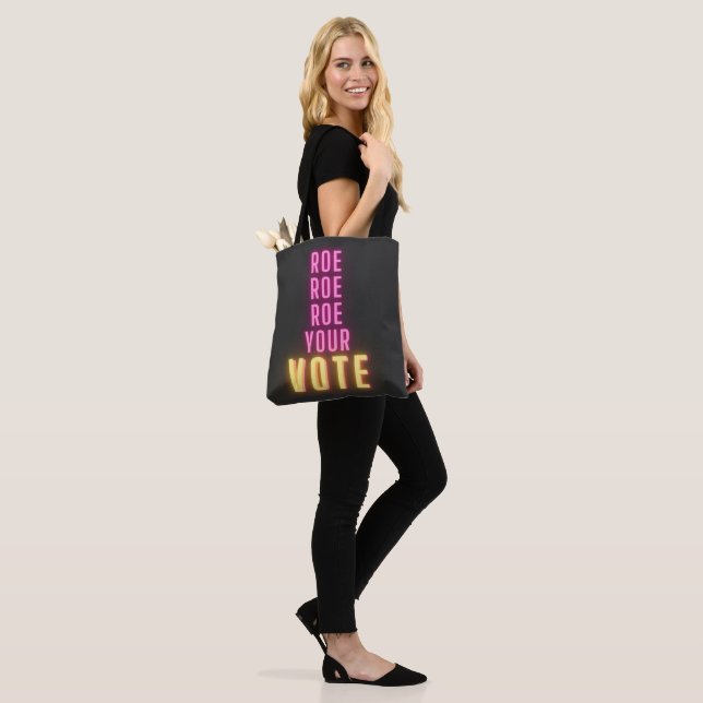 Bolso De Tela Roe su voto Neón Rosa (Puesto)