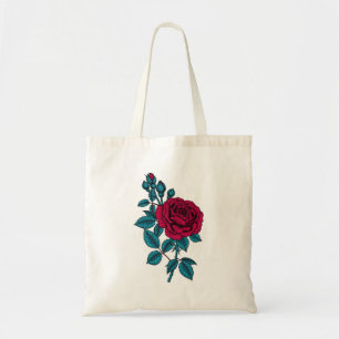 Bolso De Tela Rojo