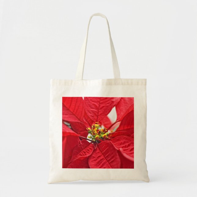 Bolso De Tela Rojo alegre (Frente)
