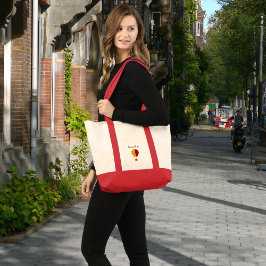 Bolso De Tela Rojo Amarillo Nuevo México Zia Globo de aire calie