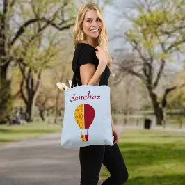 Bolso De Tela Rojo Amarillo Nuevo México Zia Globo de aire calie