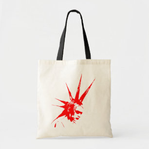 Bolso De Tela rojo del punkgirl