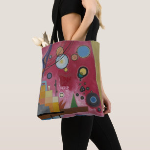 Bolso De Tela Rojo Intenso de Wassily Kandinsky