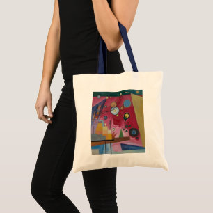 Bolso De Tela Rojo Intenso de Wassily Kandinsky
