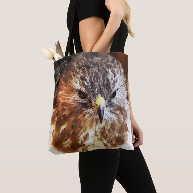 BOLSO DE TELA ROJO TAILED HAWK (Detalle)