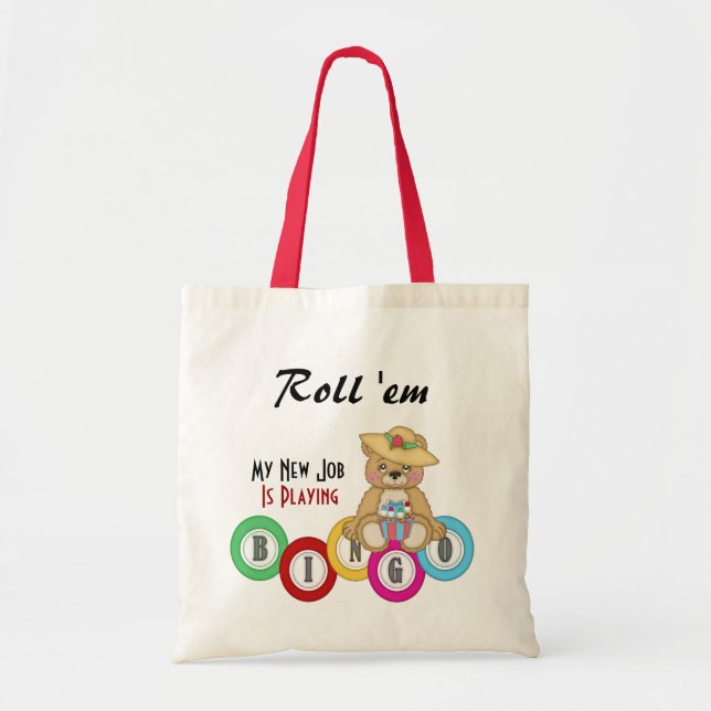 Bolso De Tela Roll 'em Tote Bag (Frente)