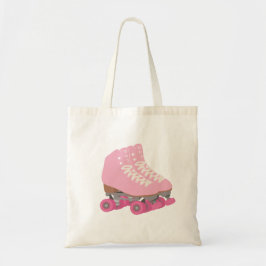 Bolso De Tela Rollerskates rosados Tote Bag