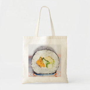 Bolso De Tela Rollo de sushi Pescado y arroz
