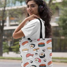 Bolso De Tela rollos de sushi kawaii