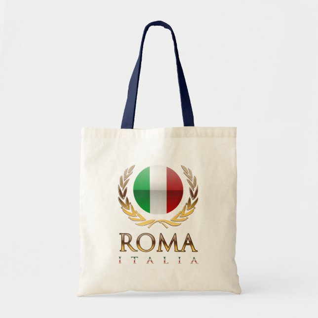 Bolso De Tela Roma (Frente)