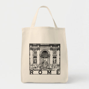Bolso De Tela Roma