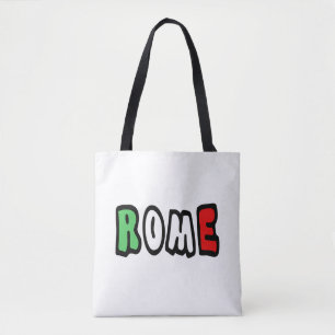 Bolso De Tela Roma