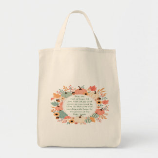 Bolso De Tela Romanos 15:13 Otoño