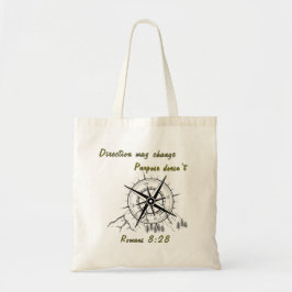Bolso De Tela Romans 8:28 tote
