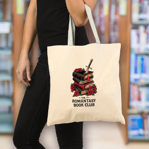 Bolso De Tela Romantasy Book Club Bookish