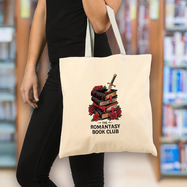 Bolso De Tela Romantasy Book Club Bookish (Subido por el creador)