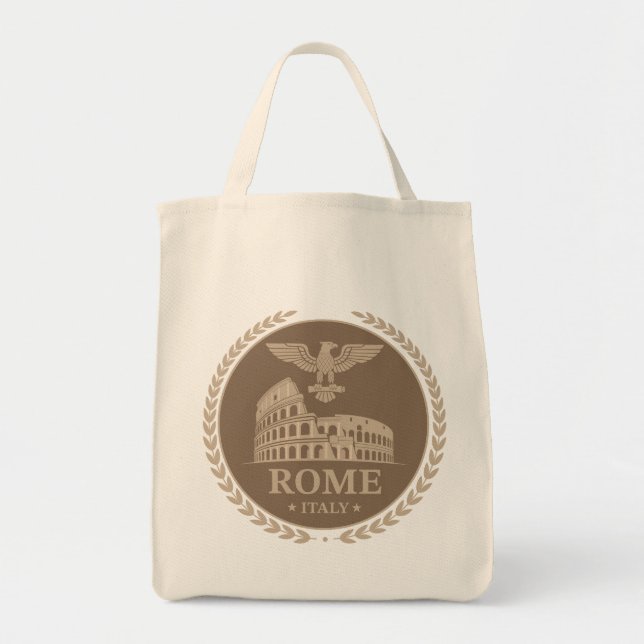 Bolso De Tela Rome Colosseum Italy Europe (Frente)