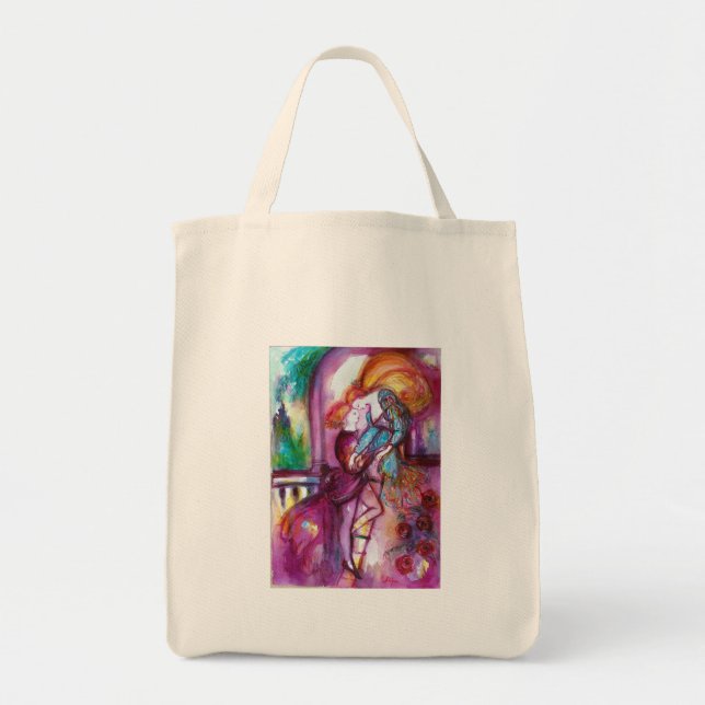 Bolso De Tela ROMEO Y JULIET Romántico Día de San Valentín (Frente)
