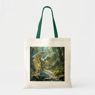 Bolso De Tela Rompecabezas de figura angelical linda de fantasía
