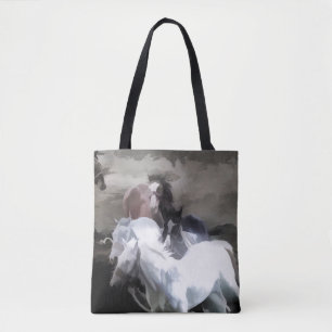 Bolso De Tela Rompiendo - Caballos salvajes