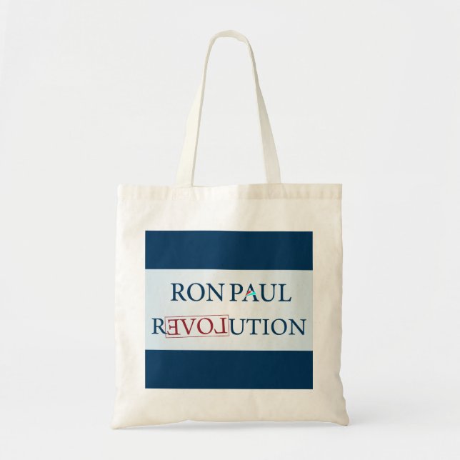 Bolso De Tela Ron Paul (Frente)