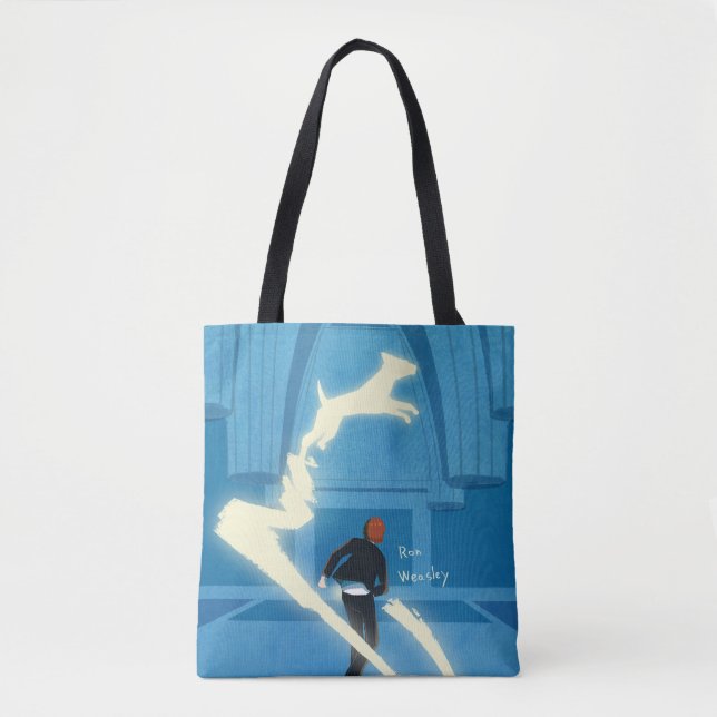 Bolso De Tela Ron Weasley Patronus Painting (Anverso)