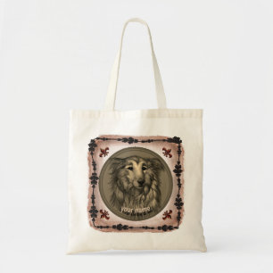 Bolso De Tela Rondo Collie Tote Bag
