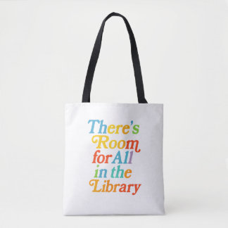 Bolso De Tela Room for all in the library