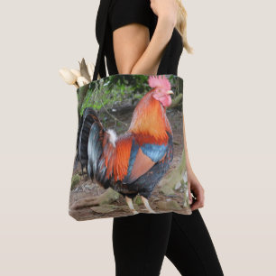 Bolso De Tela Rooster